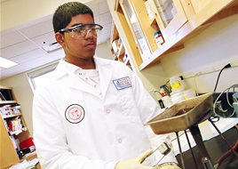 CURE Program researcher
