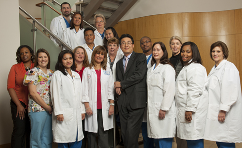 Isaac Kim, MD and the prostate team