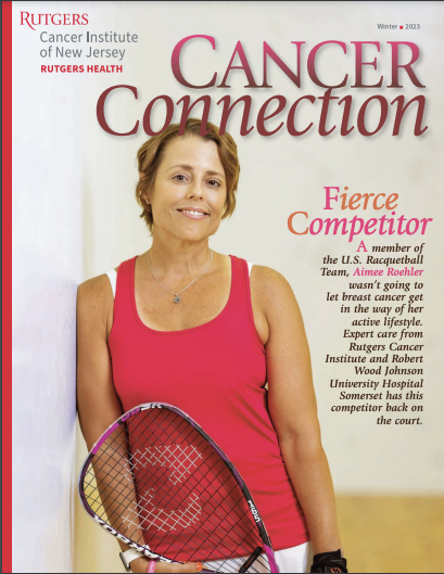 Winter 2023 Cover of Cancer Connection Magazine