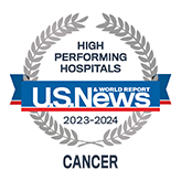 US News High Performing Hospitals Badge