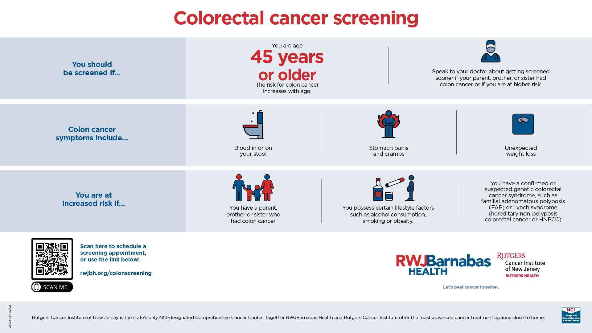 infographic on colorectal cancer