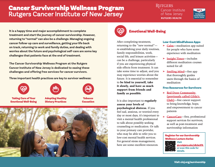 thumbnail image of cancer survivorship wellness program
