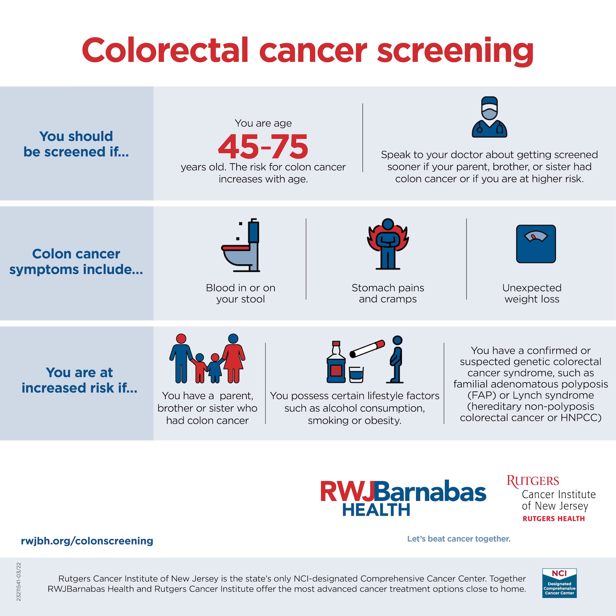 infographic on colorectal cancer