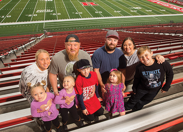 Hudson Yahara and family