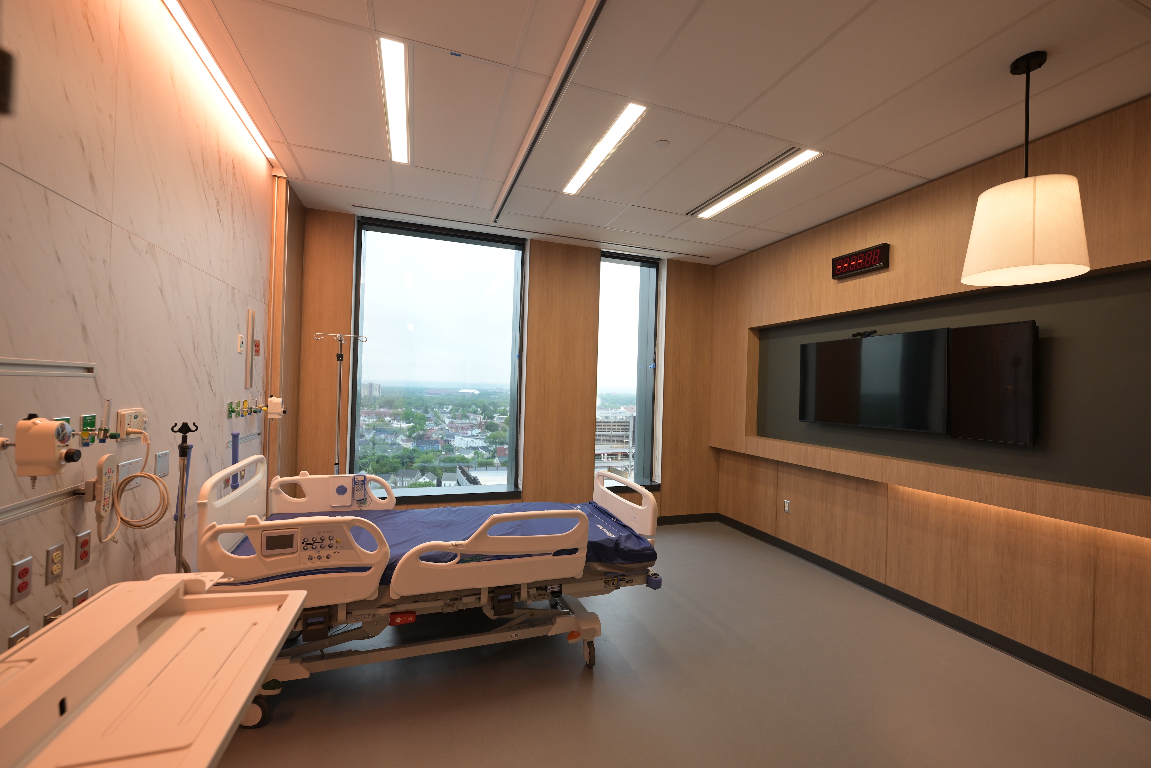 Morris Center inpatient room rendering
