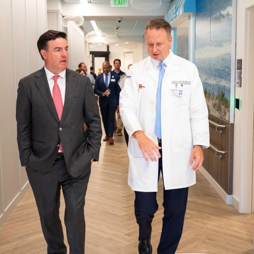 Opening Day at the Jack & Sheryl Morris Cancer Center