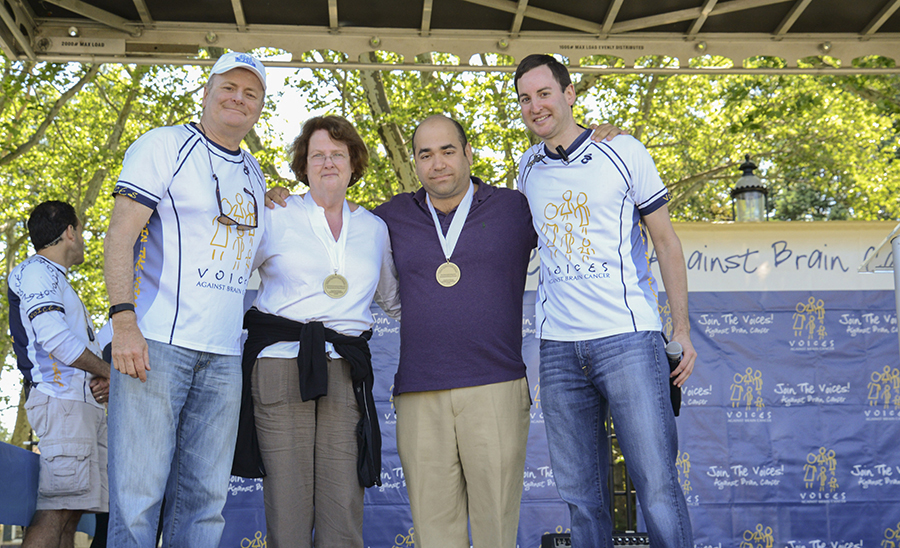 Simon Hanft, MD and Catherine Furnbach, RN receive awards from VABC