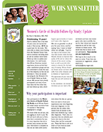 Women's Circle of Health Study Newsletter Spring 2016