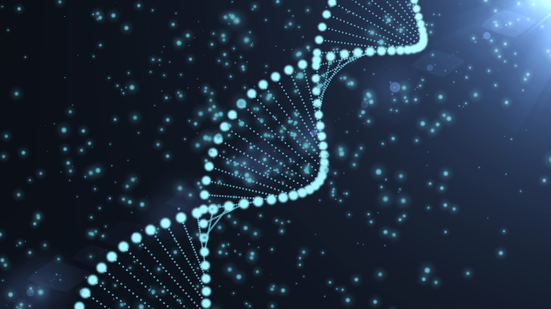 illustration of DNA helix