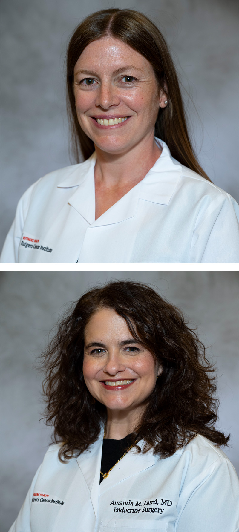 Headshots of Dr. Beninato and Dr. Laird