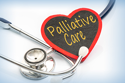 palliative care sign in stethoscope